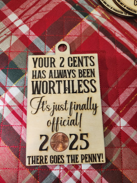 Penny Ornament