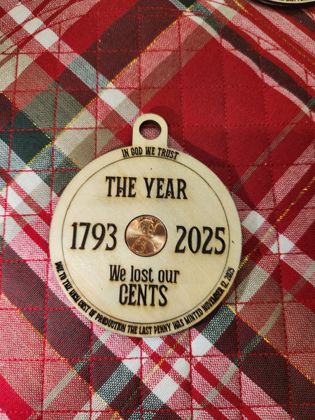 Penny Ornament