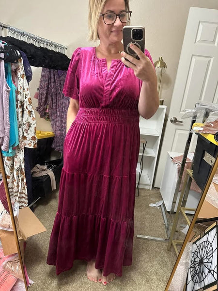 Gladys Velvet Maxi