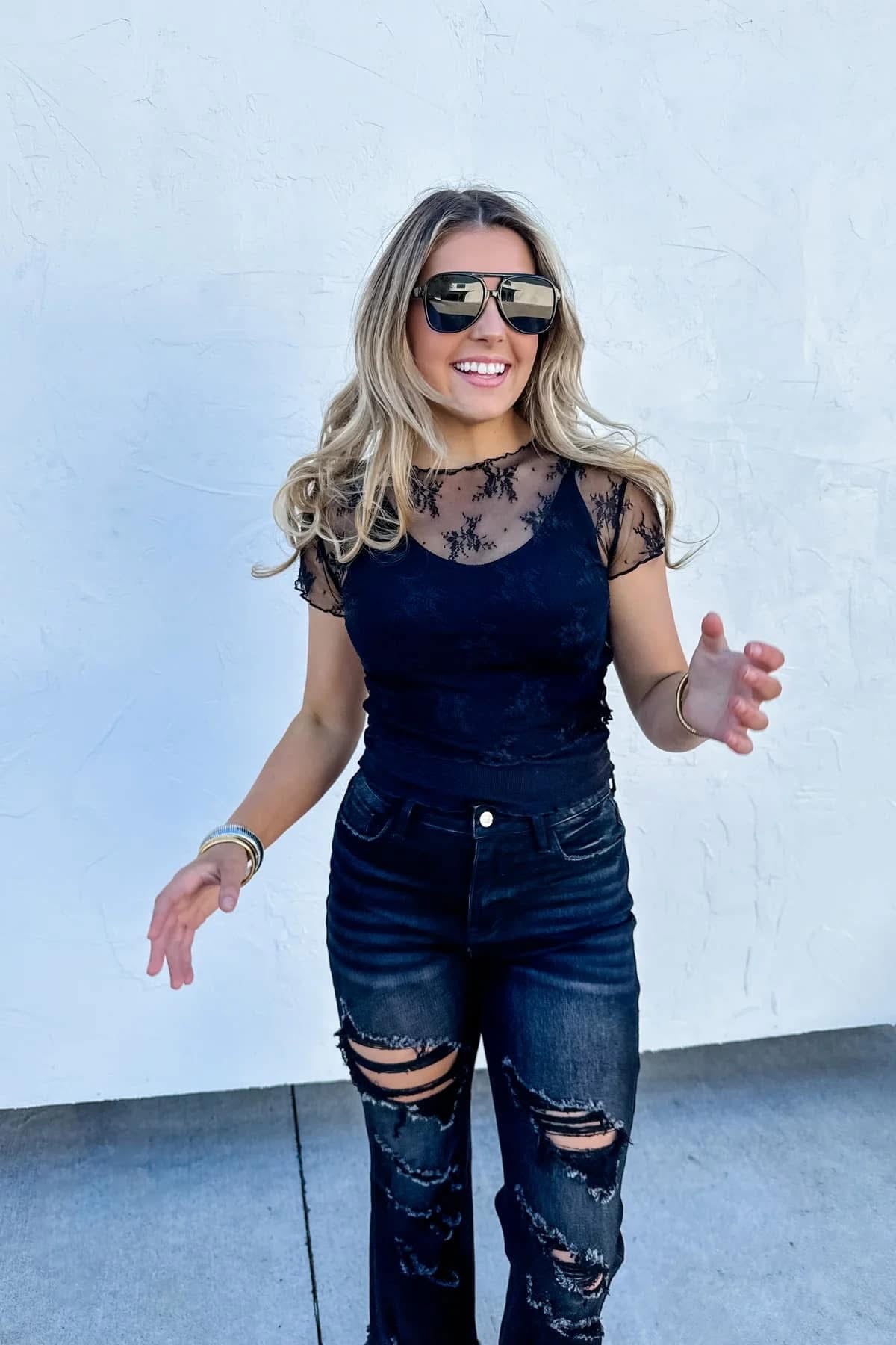 Alle lace short sleeve e