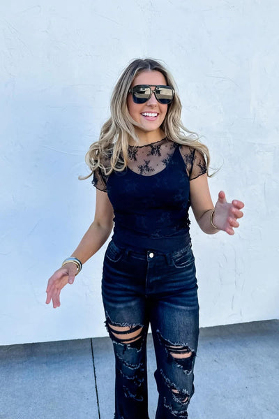 Alle lace short sleeve e