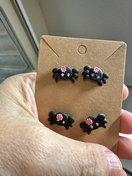 Clay Halloween earrings