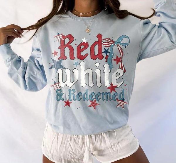 Freedom and redeemed tee