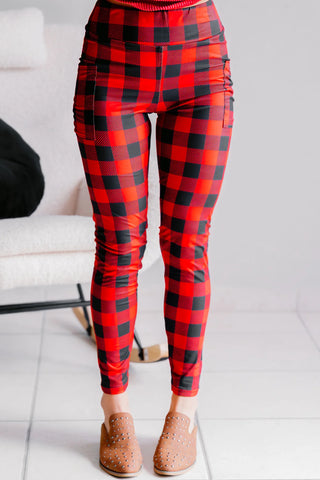 Winter hearth leggings