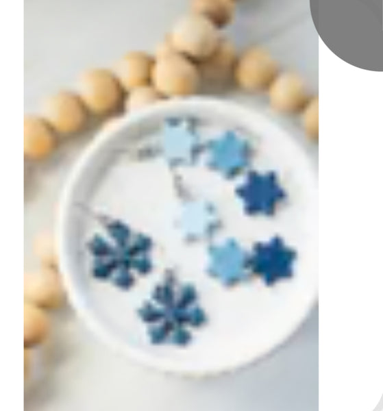 Clay earrings Valentine