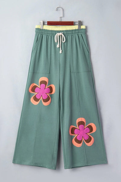 Kendyl  wide leg flower pant