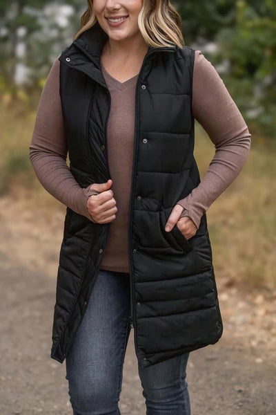 Harlow long vest