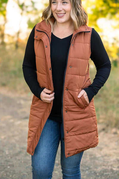 Harlow long vest