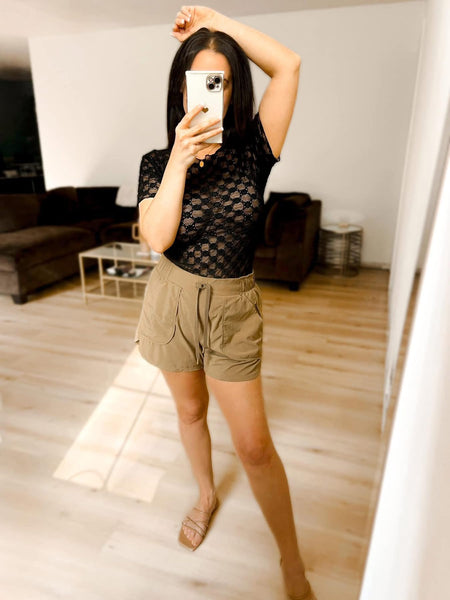 Daisy sheer top