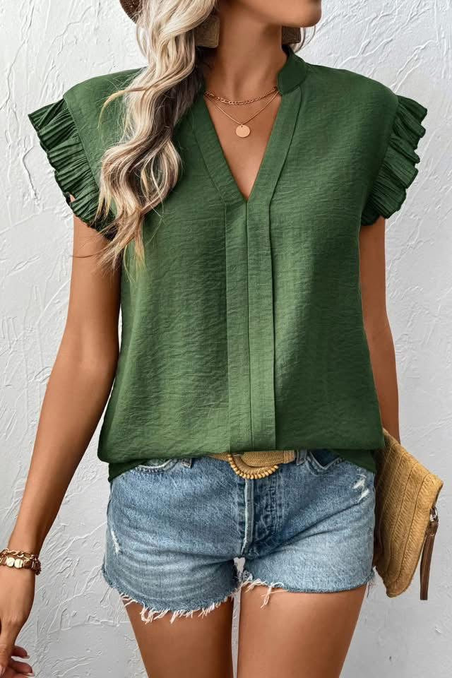 Kirsty flutter sleeve