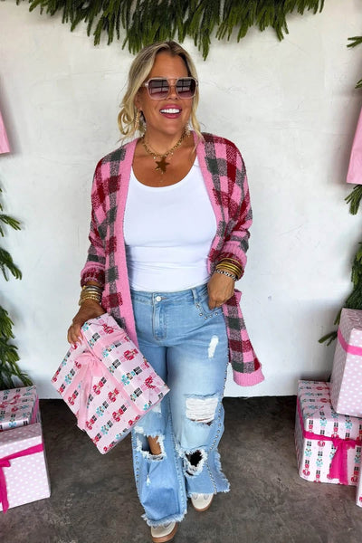 Christmas cozy cloud cardigan