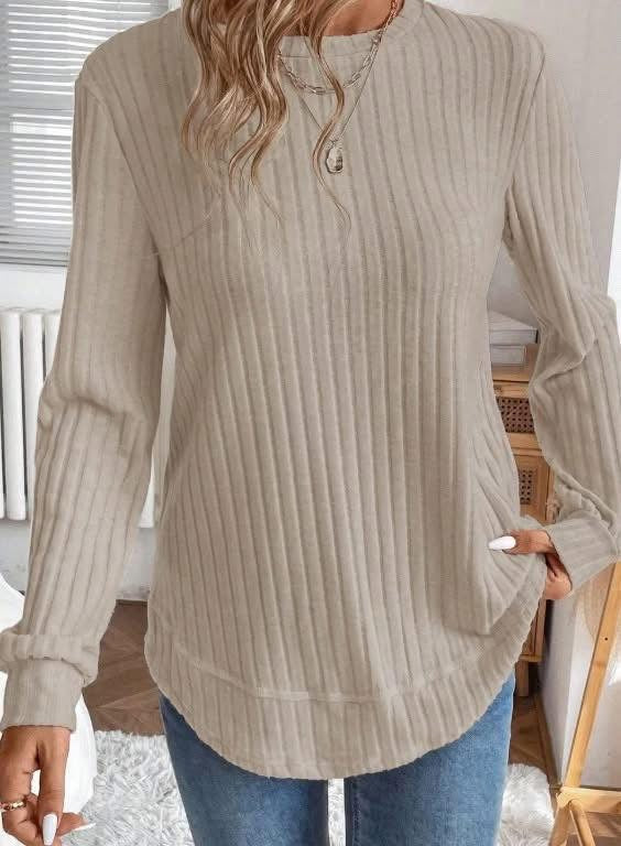 Corinna ribbed top