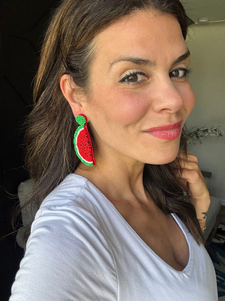 Watermelon Earrings