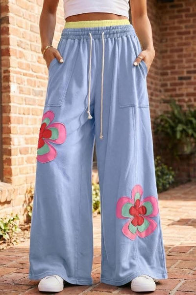 Kendyl  wide leg flower pant