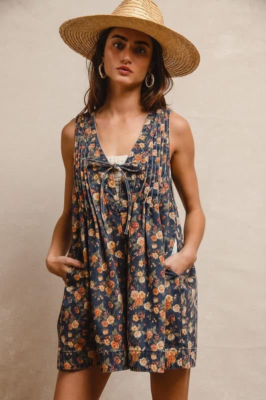 Savannah floral Romper