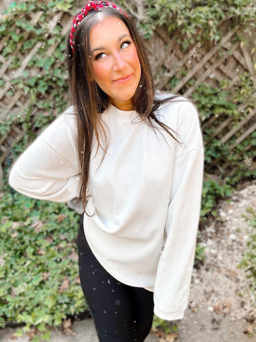 Winter Charlie corded top