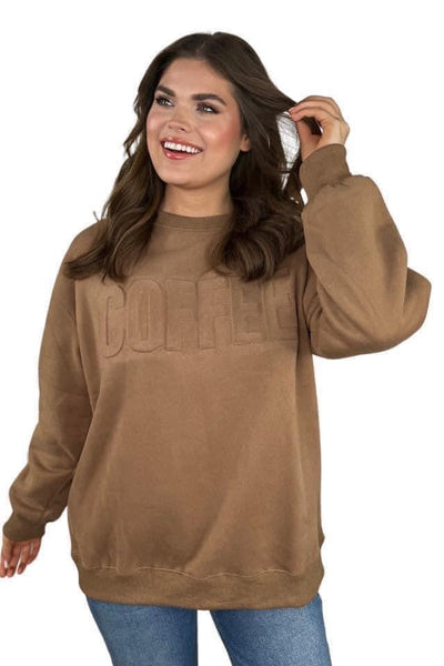 Embossed pullovers