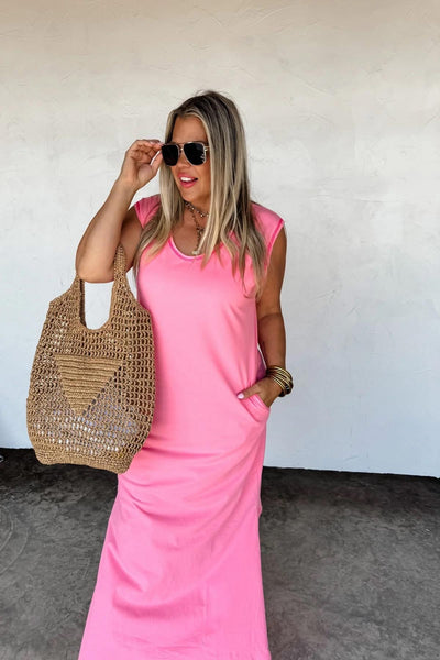 Relaxed summer split hem
