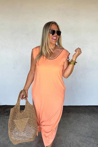 Relaxed summer split hem