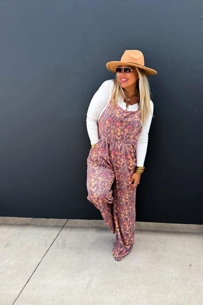 Cassidy Floral overalls