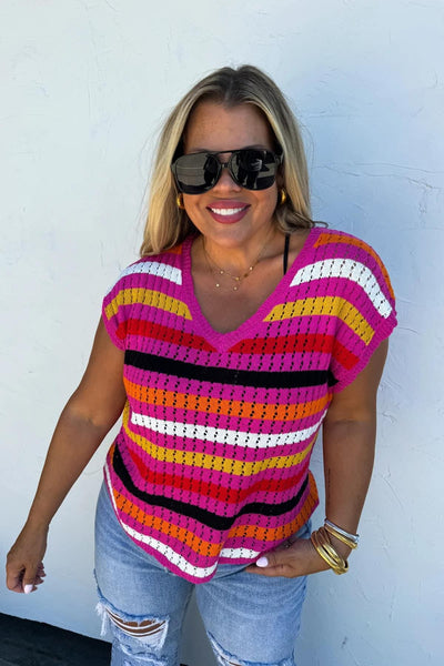 Cali girl knit top