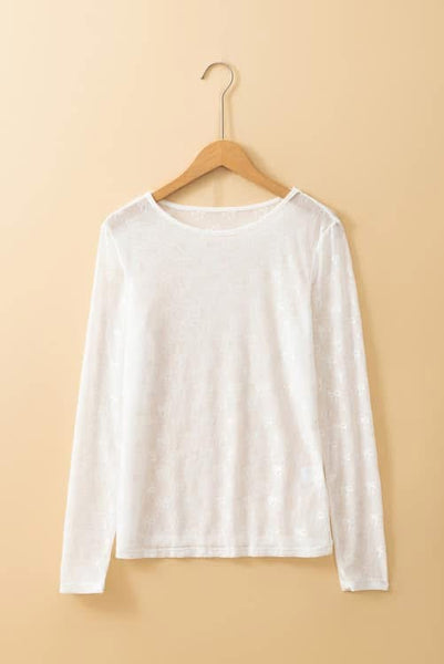 Sheer bow top size Xl