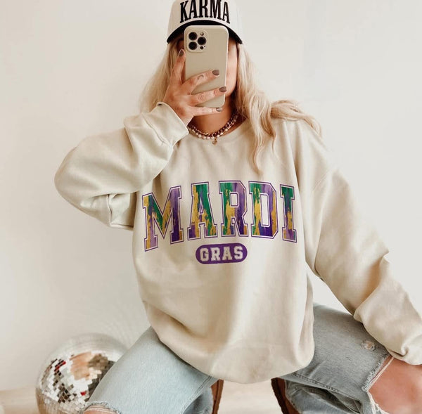 Mardi Gras sweatshirts