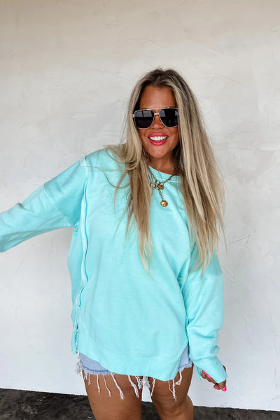 Candy color classic crew