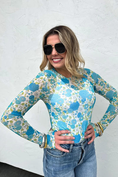 Vintage mesh top