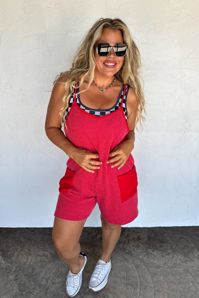 Kinsey ribbed romper