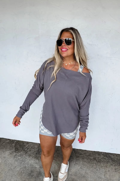Zoey athleisure top