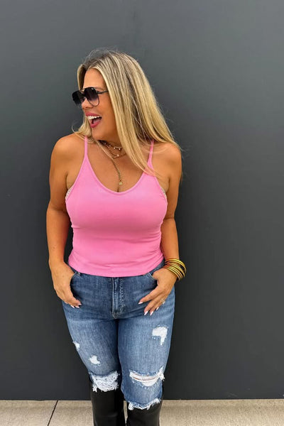 Hannah Ribbed Tank