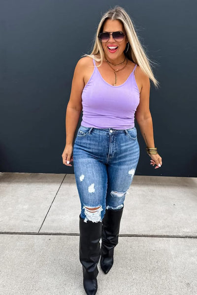 Hannah Ribbed Tank