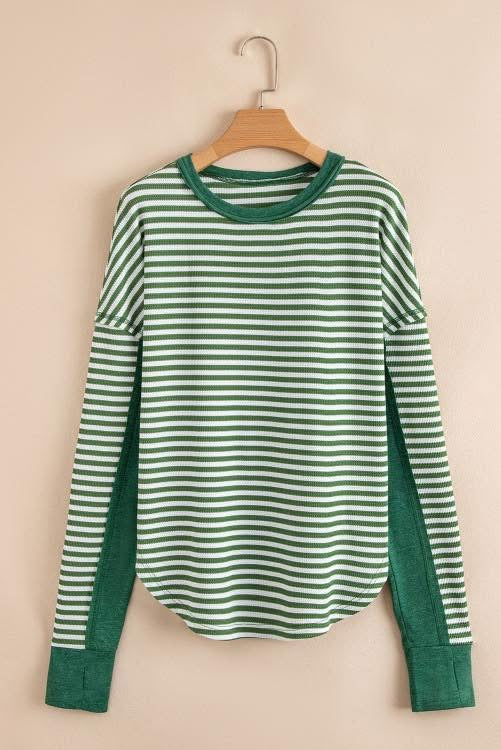 Arriana striped top