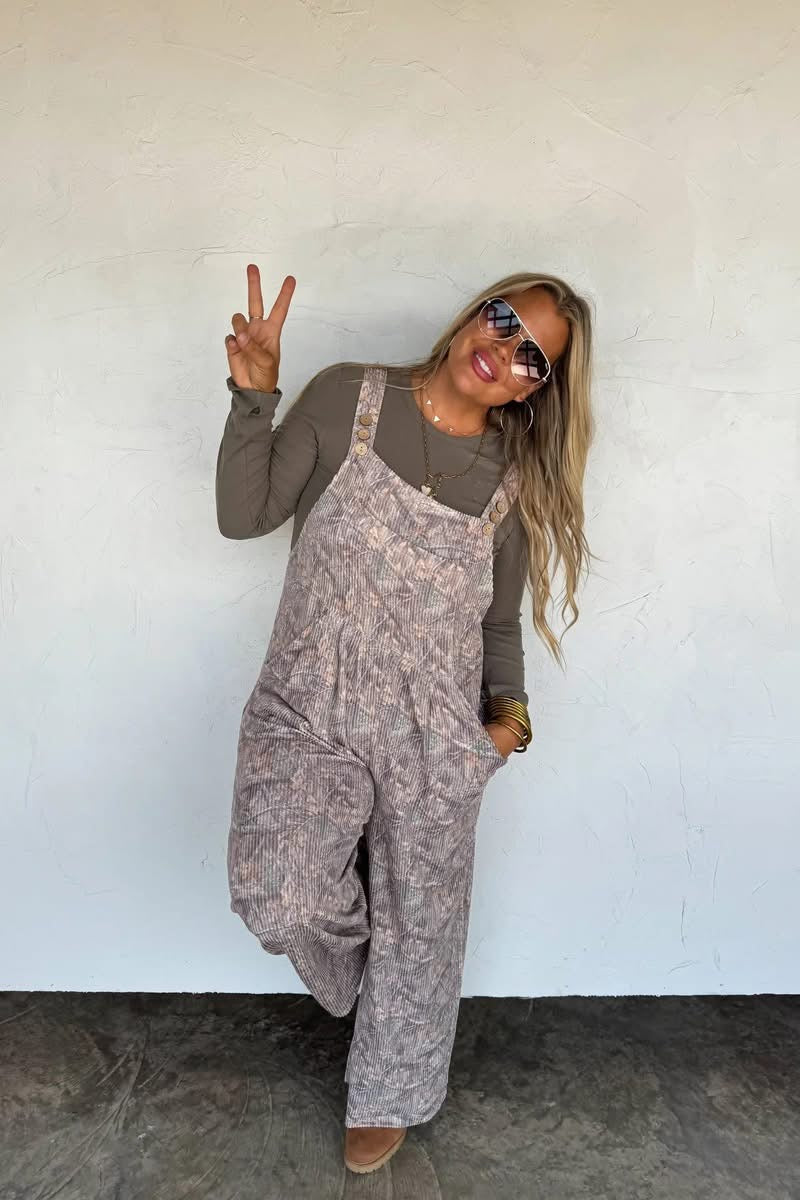 Cassidy camo overalls