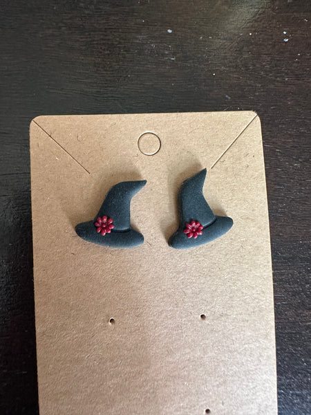 Clay Halloween earrings