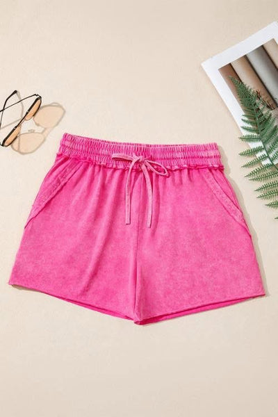 Mineral wash shorts