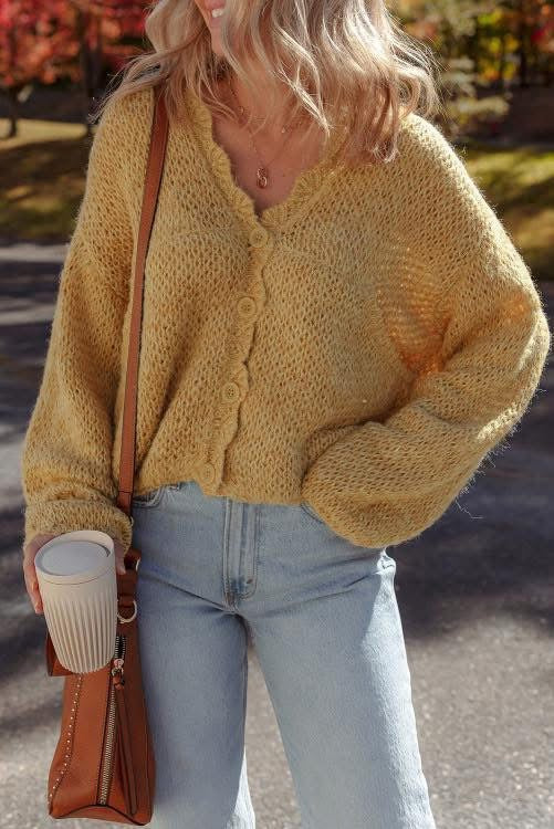 Lantern cardigan