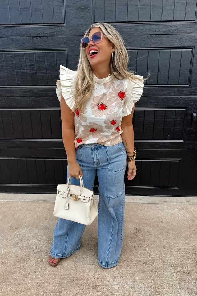 Madeline flutter sleeve