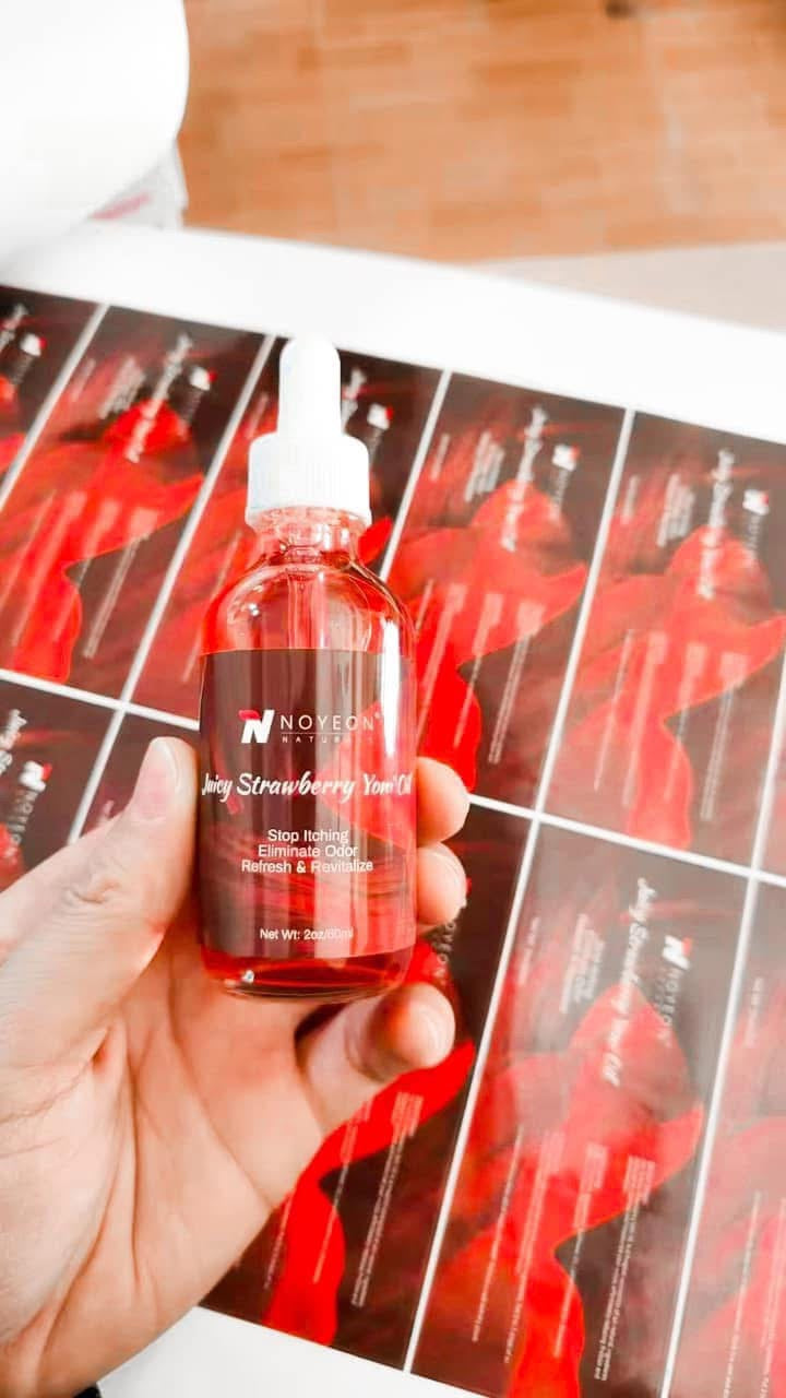 Yoni oil strawberry