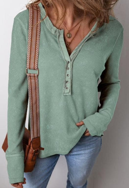 Bella acid wash top Medium