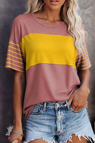 Colorblock top
