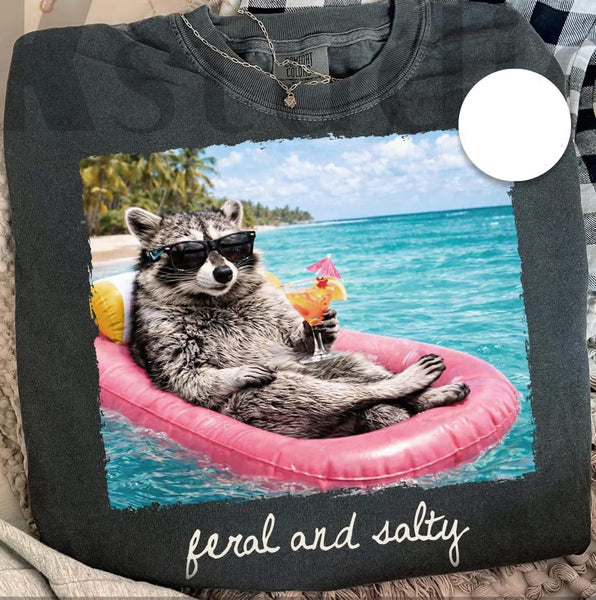 Raccoon tee