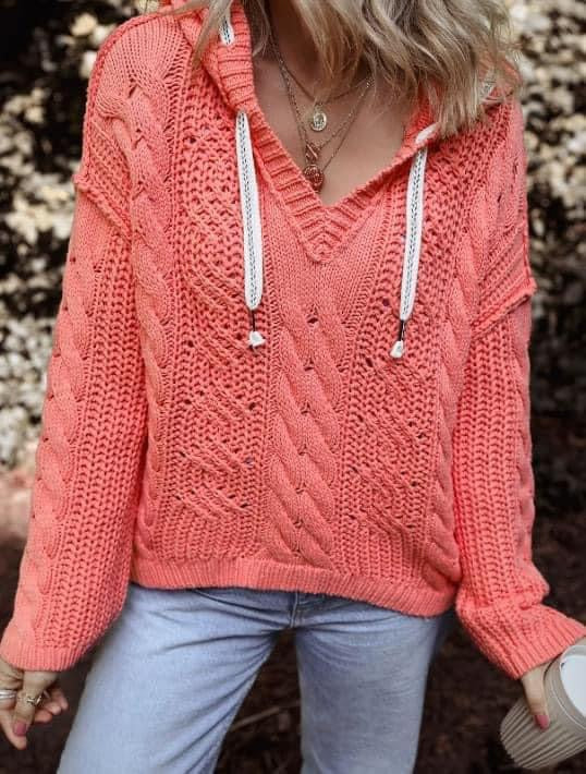 Alice Coral sweater