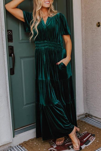Gladys Velvet Maxi