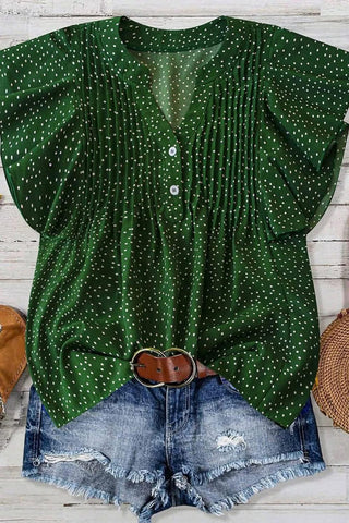 Corby green blouse