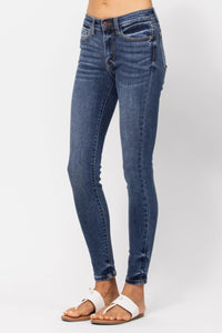 Mid Rise Skinny Judy Blue