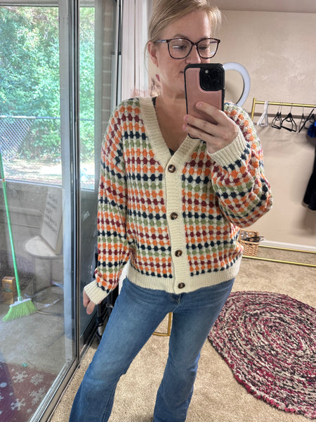 Dotty Cardigan