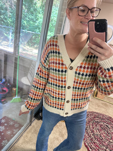 Dotty Cardigan