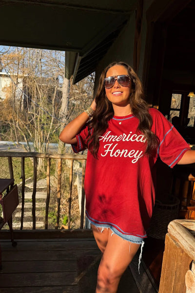 All American oversized tee